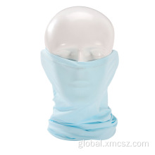 China Pure color cotton face mask scarf Supplier